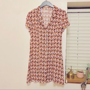 60s Retro Mod Mini Dress